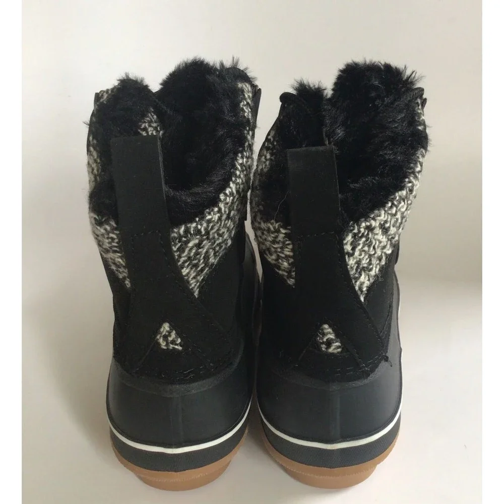 NEW KHOMBU Women's Keri Faux Fur-Lined Duck Boots (Size 7) - Picture 10 of 11